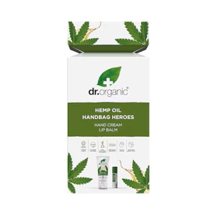 Dr Organic Hemp Handbag Hero Single